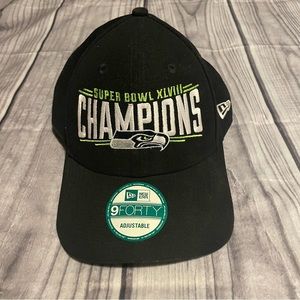 NFL Seattle Seahawks Super Bowl XLVIII Champions Hat